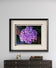 Purple Hydrangea Blossom | Authentic Closeup Photography Print | Unframed Canvas Horizontal Print | Biophilic Floral Wall Art