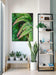 Gallery Wrapped Canvas Wall Art | Lash Green Foliage Closeup Authentic Photography | Biophilic Style Home & Office Décor