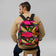 16" Laptop Backpack Waterproof Featuring Original Red Flower Photography Print