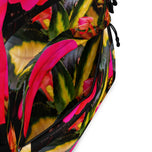 16" Laptop Backpack Waterproof Featuring Original Red Flower Photography Print