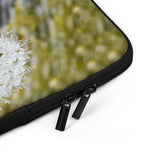 Premium 13”, 15" Laptop Sleeve with Original Wildflowers Photography Print Captured at Mt. Rainier National Park | Professional Protection Meets Authentic Nature Art