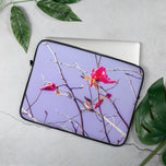 Premium Laptop Sleeves Featuring Original Pink Magnolia Nature Photography