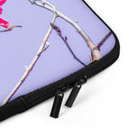Premium Laptop Sleeves Featuring Original Pink Magnolia Nature Photography