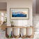 Summer Brilliance — Mt. Rainier in Sunset Photography | Unframed Horizontal Panoramic Canvas Biophilic Wall Art