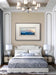 Summer Brilliance — Mt. Rainier in Sunset Photography | Unframed Horizontal Panoramic Canvas Biophilic Wall Art