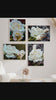 Pale Cream White Rose Canvas Prints Set of 4 | Authentic Nature Closeup Photography | Unframed Botanical Wall Art | Modern Home Office Decor | Vertical & Horizontal Orientations