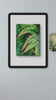 Gallery Wrapped Canvas Wall Art | Lash Green Foliage Closeup Authentic Photography | Biophilic Style Home & Office Décor