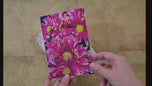 Vibrant Summer Flowers Greeting Cards 5x7 in with Envelopes | Original Floral Photography Art | Blank Note Cards Set of 4