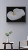 White Lily Flower Wrapped Canvas Print | Authentic Nature Closeup Photography | Modern Wall Art for Home Office Décor | Horizontal Picture