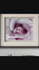 Purple Rose Authentic Macro Photography Horizontal Print | Unframed Canvas Wall Art | Modern Nature Home & Office Decor