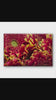 Red Floral Canvas Wall Art | Spring Gerbera Macro Photography | Horizontal Gallery Wrapped Print | Ready to Hang