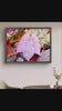 Autumn Colorful Leaves with Raindrops Canvas Print | Authentic Macro Photography | Unframed Horizontal Print | Biophilic Wall Art Décor