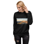 Unisex Sweatshirt Featuring Mt. Rainier Sunset | Authentic Nature Photography