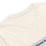 Unisex T-Shirt Featuring Rainier Mountains in Summer Sunset | Original Photography