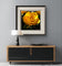 Yellow Roses in Sunlit Canvas Wall Art Square Set of 6 | Authentic Closeup Photography Unframed Prints | Biophilic Home Office Decor